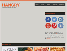 Tablet Screenshot of hangry.com